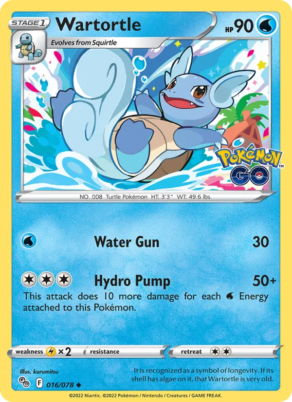 Wartortle full card art