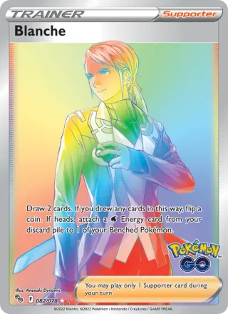 Blanche #082 · Pokémon GO Pokémon card