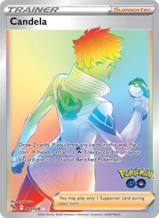 Candela #083 · Pokémon GO Pokémon card