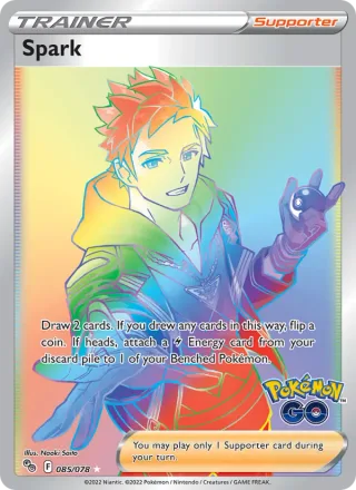 Spark #085 · Pokémon GO Pokémon card