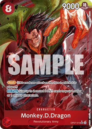 Monkey.D.Dragon (Regional Participation Pack 2026 Vol.2) #OP07-015-regional-participation-pack-2026-vol-2 · One Piece Promotion Cards One Piece card