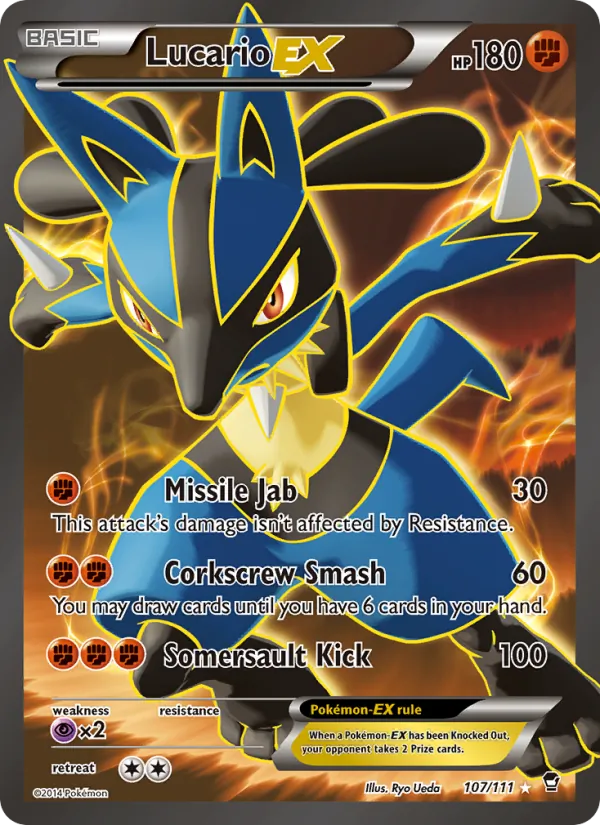Lucario EX full card art