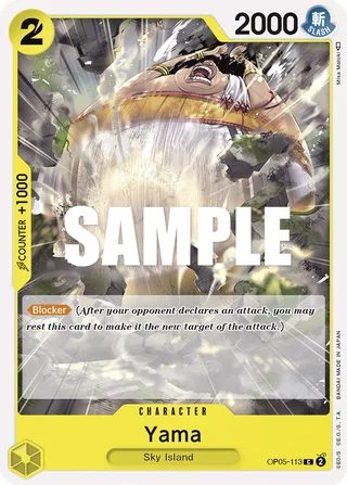 Yama #OP05-113 · Awakening of the New Era: 1st Anniversary Tournament Cards One Piece card