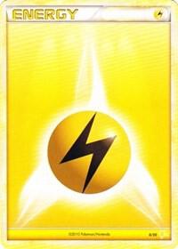 Lightning Energy #14 · HS trainer Kit (Raichu) Pokémon card