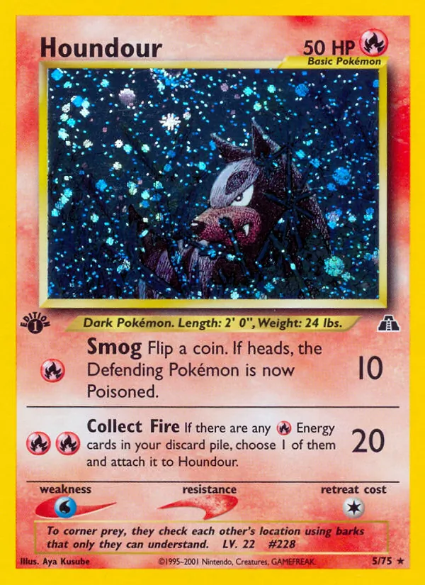 Houndour full card art