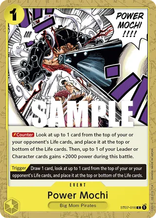 Power Mochi #ST07-016 · ST-07: Starter Deck 7 Big Mom Pirates One Piece card