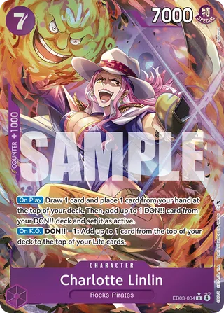 Charlotte Linlin (Alternate Art) #EB03-034-alternate-art · Extra Booster: One Piece Heroines Edition One Piece card