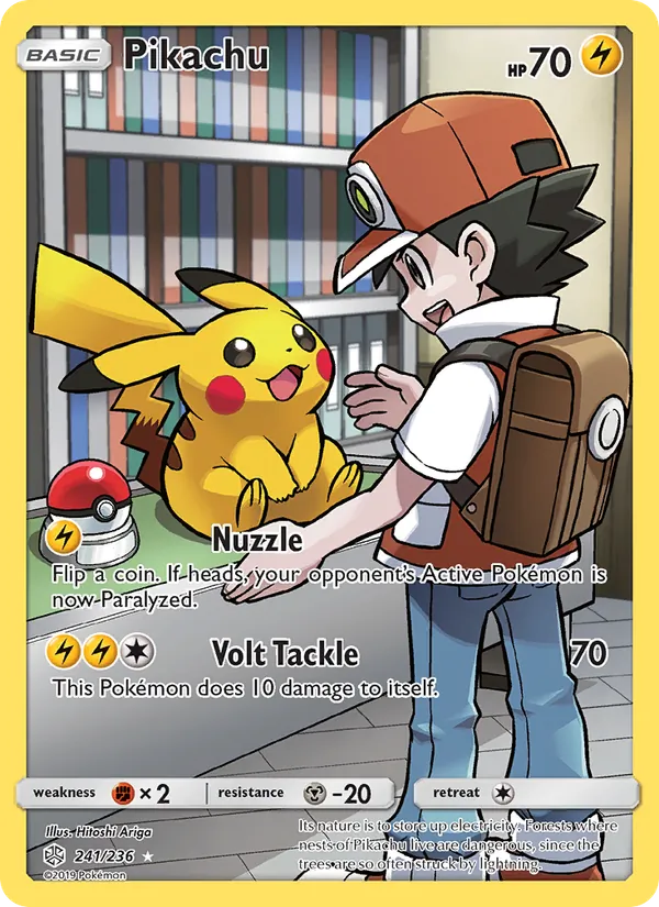 Pikachu full card art