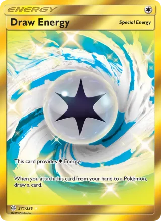 Draw Energy #271 · Cosmic Eclipse Pokémon card