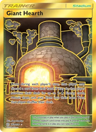 Giant Hearth #263 · Cosmic Eclipse Pokémon card