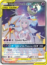 Solgaleo & Lunala GX · Cosmic Eclipse Pokémon card