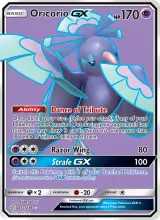 Oricorio GX · Cosmic Eclipse Pokémon card