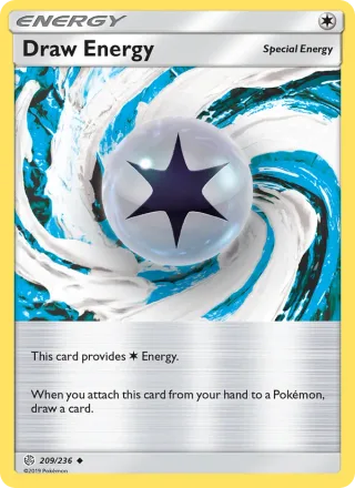 Draw Energy #209 · Cosmic Eclipse Pokémon card