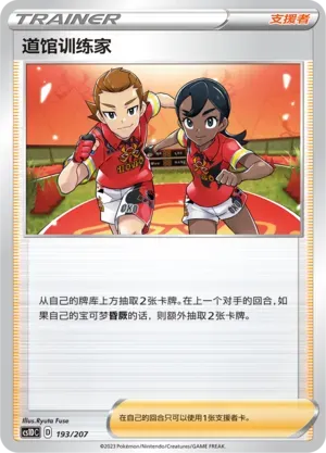 Gym Trainer (道馆训练家) #193 · CS1DC (起始卡组 极巨争锋V) Pokémon Chinese card