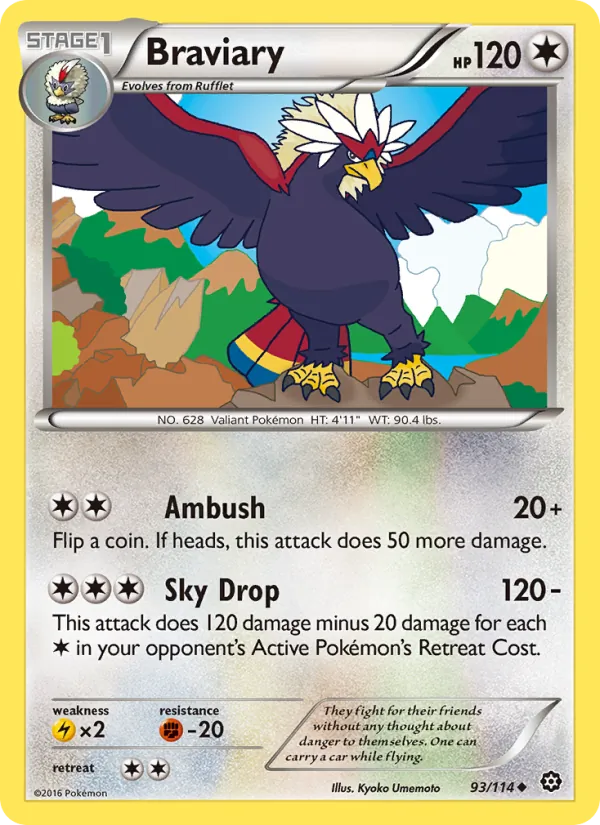Braviary full card art