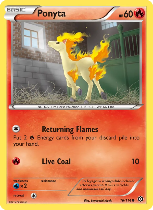 Ponyta full card art