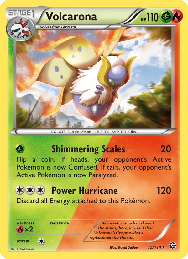 Volcarona full card art