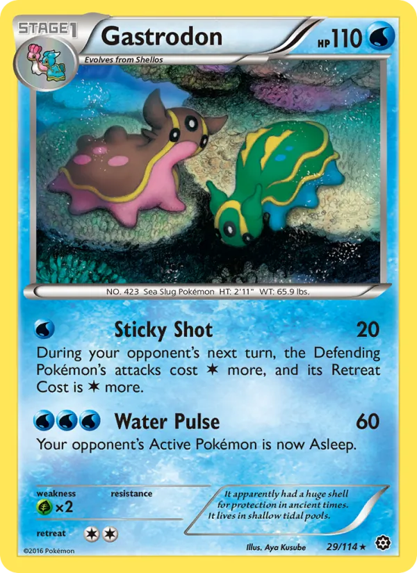 Gastrodon full card art