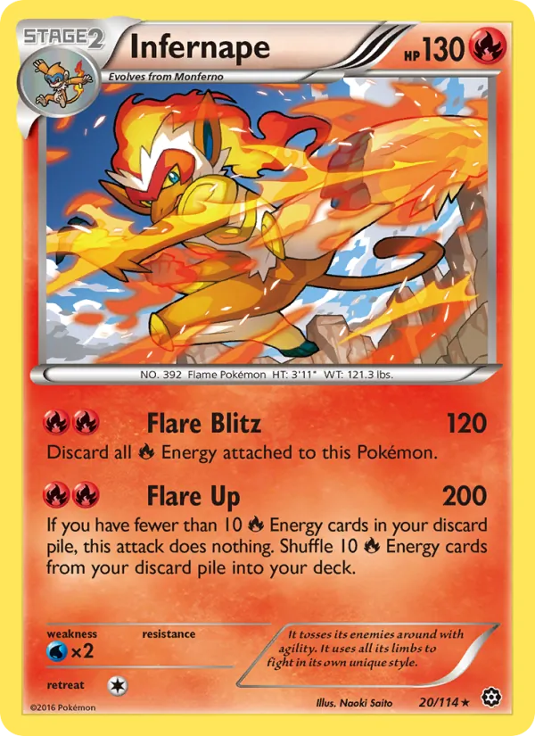 Infernape full card art