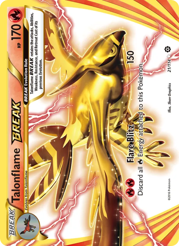 Talonflame BREAK full card art