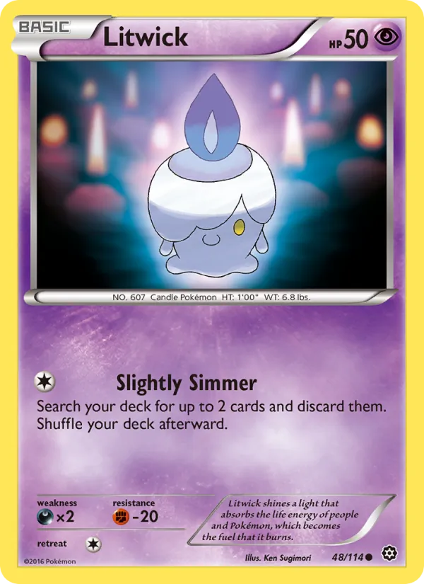 Litwick full card art
