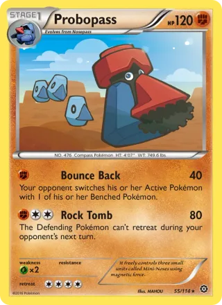 Probopass #55 · Steam Siege Pokémon card