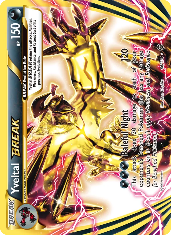 Yveltal BREAK full card art