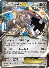 Steelix EX · Steam Siege Pokémon card