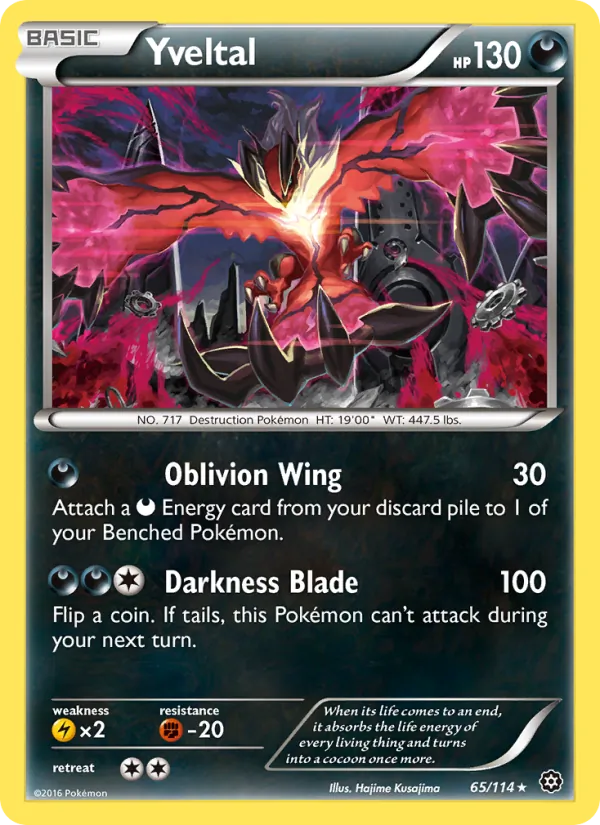 Yveltal full card art