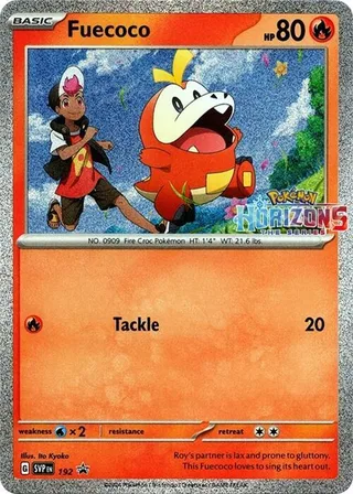 Fuecoco #192 · SVP Black Star Promos Pokémon card