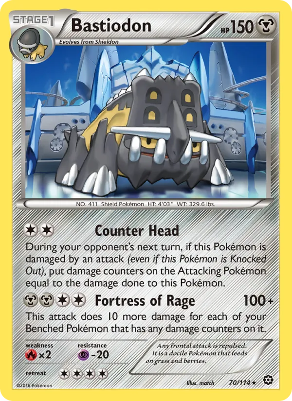 Bastiodon full card art