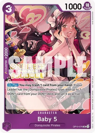 Baby 5 (Judge Pack Vol. 5) #OP10-076-judge-pack-vol-5 · One Piece Promotion Cards One Piece card