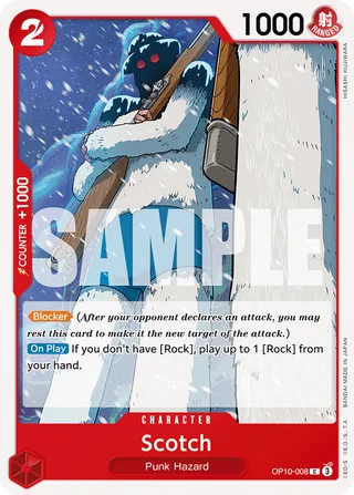 Scotch #OP10-008 · Royal Blood One Piece card