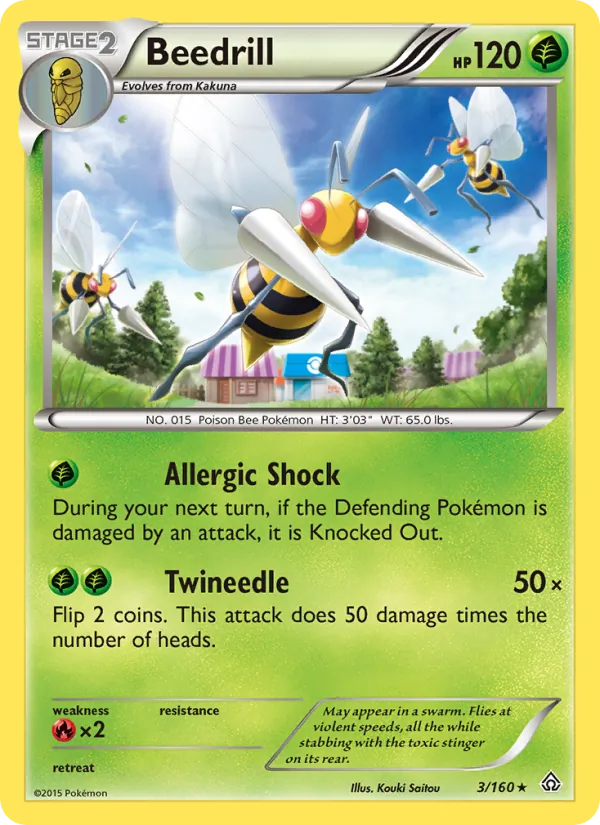 Beedrill full card art