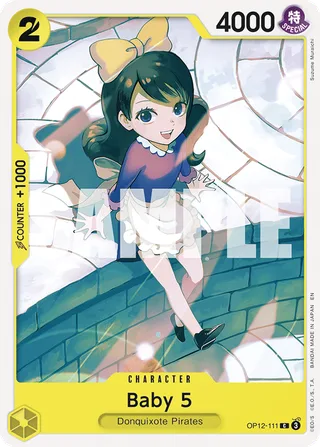 Baby 5 #OP12-111 · Legacy of the Master One Piece card