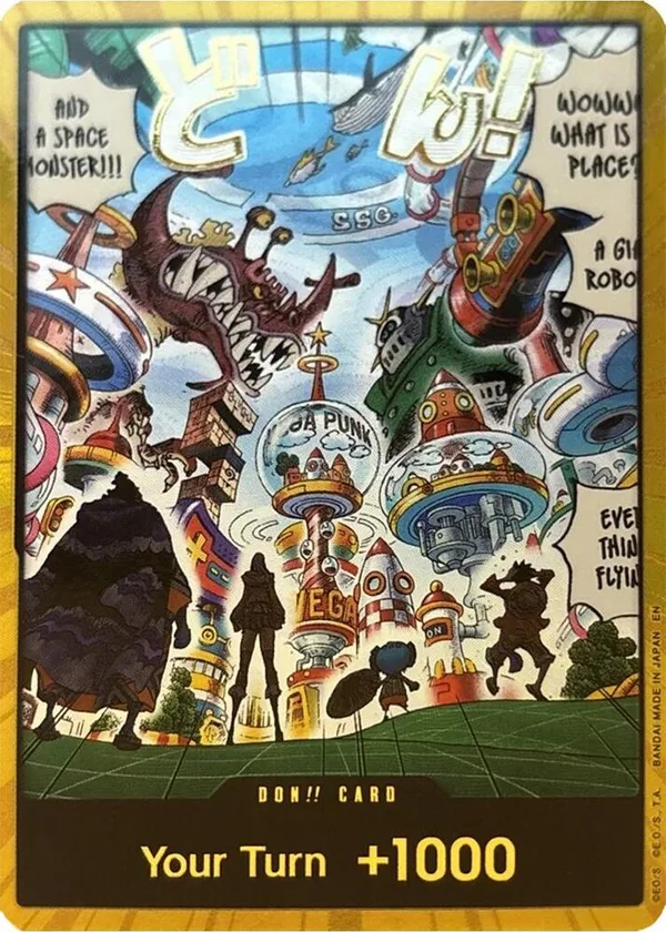 DON!! Card (Egghead) (Gold) full card art