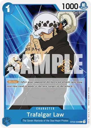 Trafalgar Law (CS 2024 Event Pack) #ST03-008-cs-2024-event-pack · One Piece Promotion Cards One Piece card