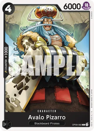 Avalo Pizarro #OP09-082 · Emperors in the New World One Piece card