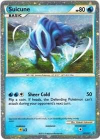 Suicune #HGSS21 · HGSS Black Star Promos Pokémon card