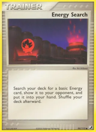 Energy Search #94 · Unseen Forces Pokémon card