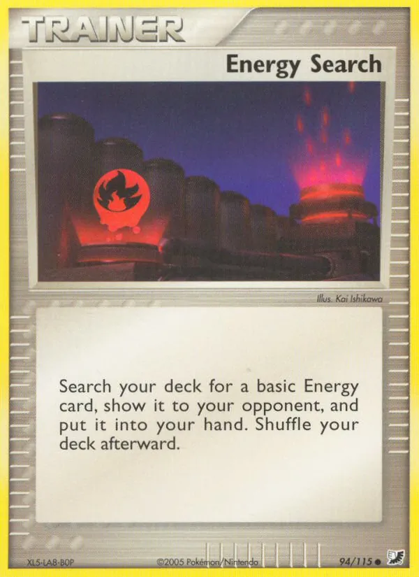Energy Search full card art