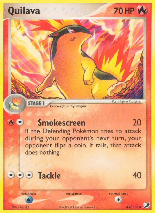 Quilava full card art
