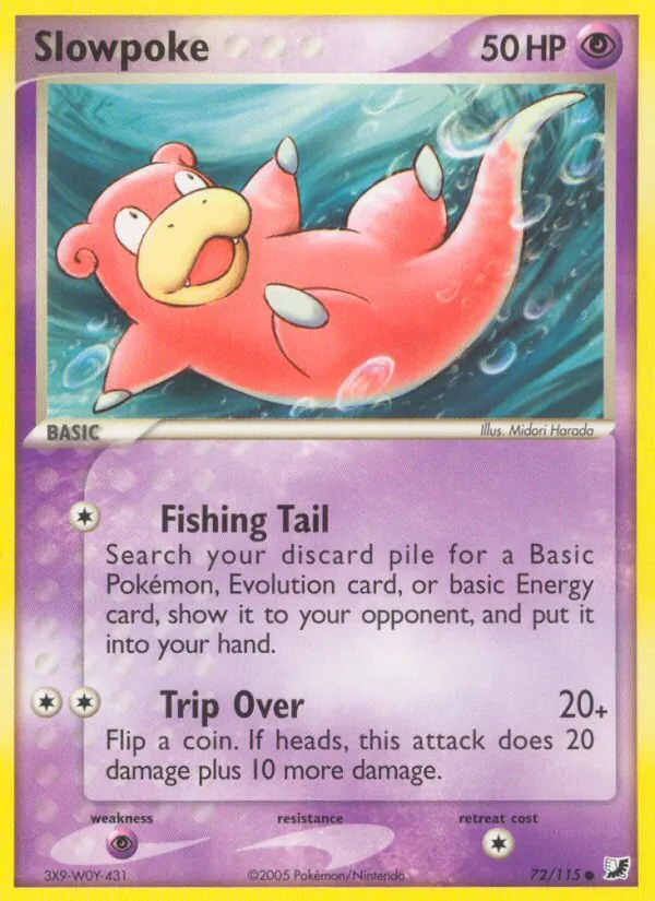 Slowpoke full card art