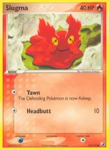 Slugma · Unseen Forces Pokémon card