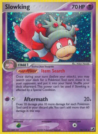 Slowking #14 · Unseen Forces Pokémon card