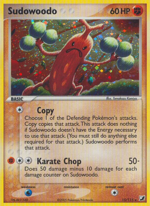 Sudowoodo full card art