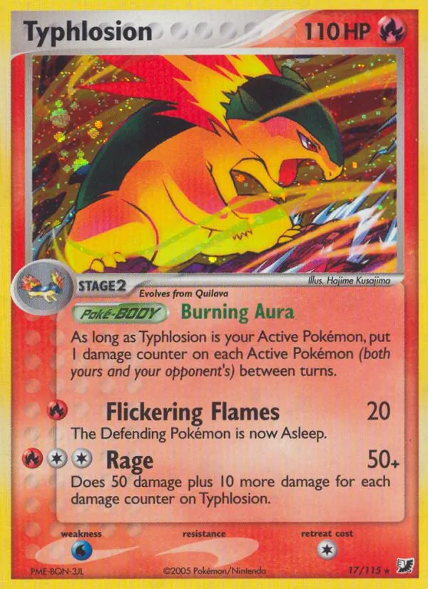 Typhlosion full card art