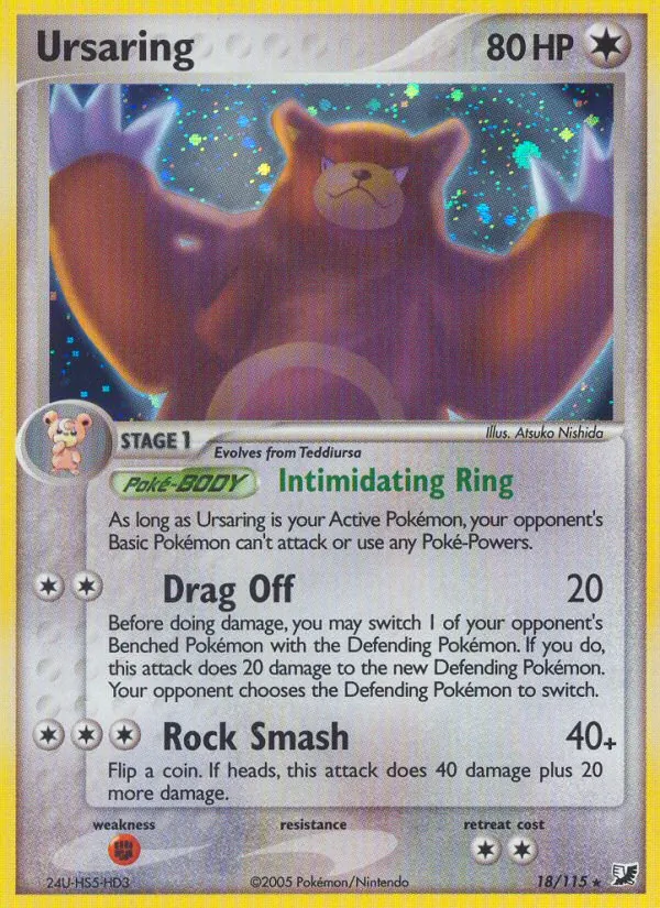 Ursaring full card art