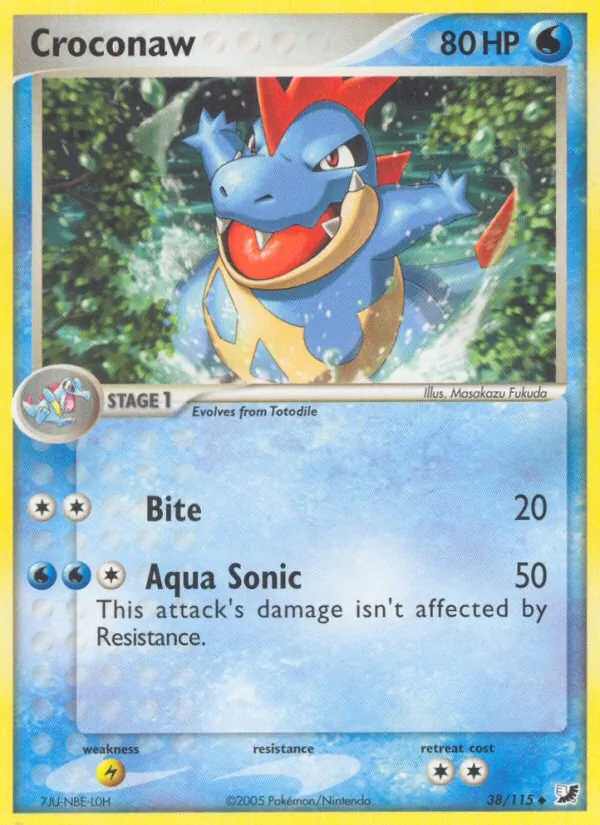 Croconaw full card art