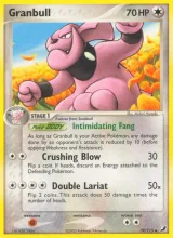 Granbull · Unseen Forces Pokémon card
